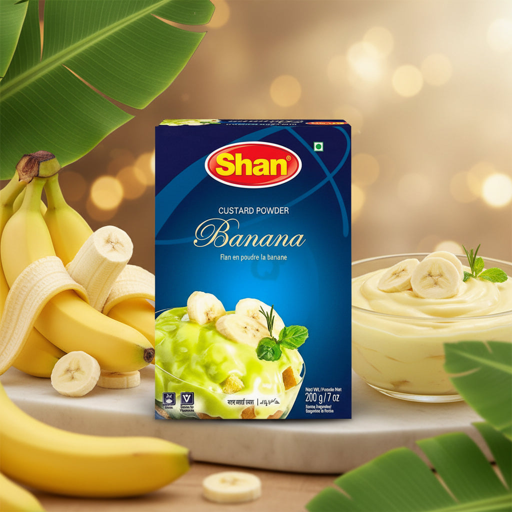 Shan Banana Custrd Powder