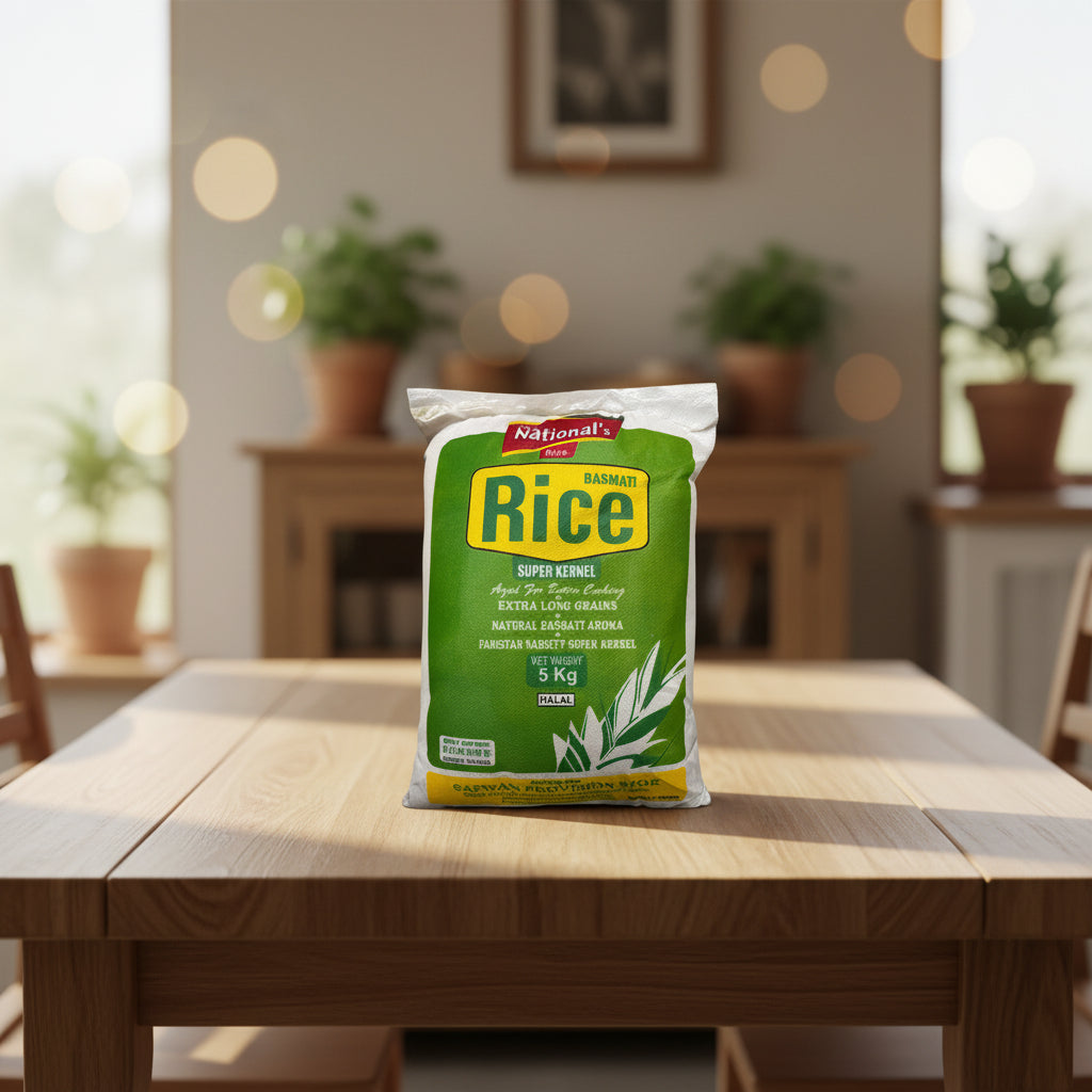 National Super Kernel Basmati Rice 5kg