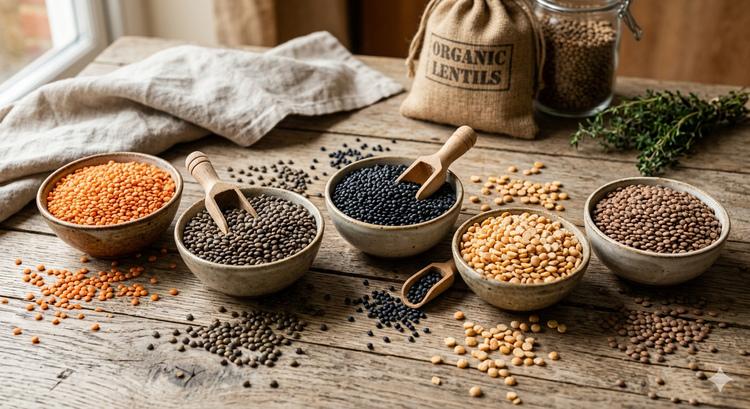 Lentil, Pulses, Beans