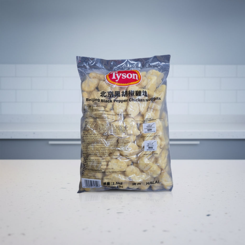 Tyson Blackpepper Chicken Nuggets 2.5kg