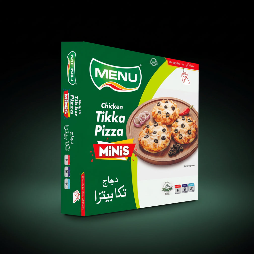 Chicken Tikka Pizza Mini 8pcs