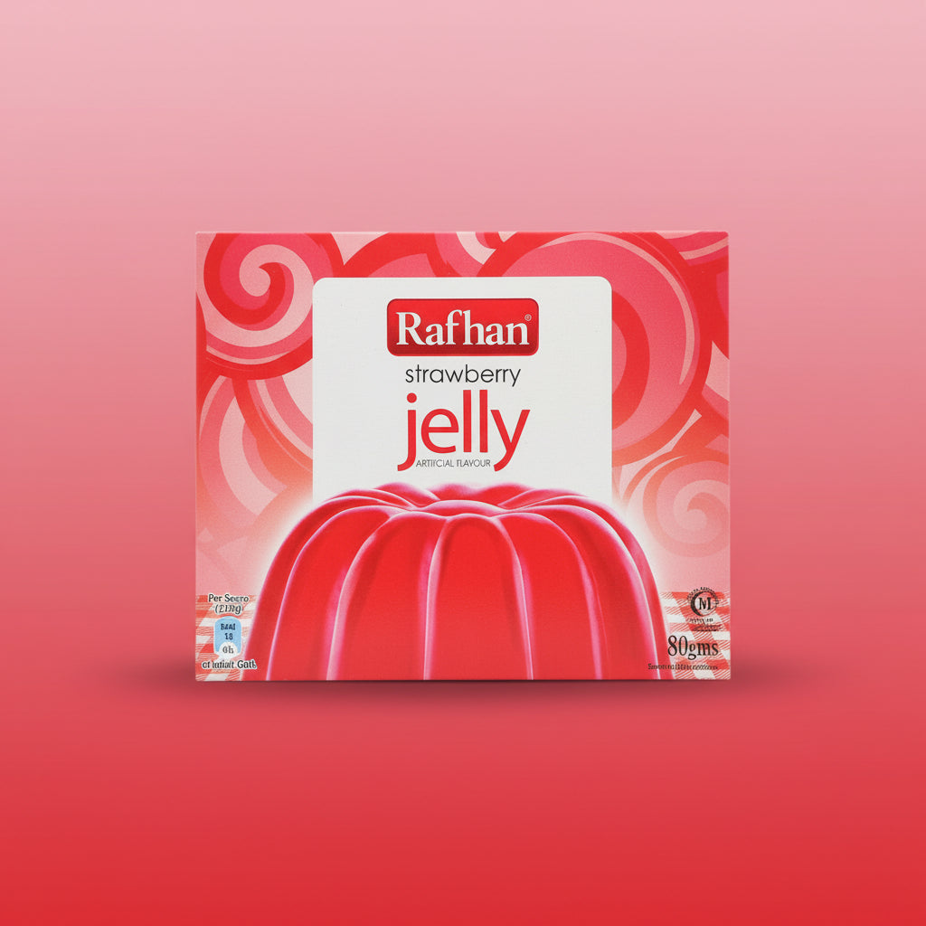 Rafhan Strawberry Jelly 80gms