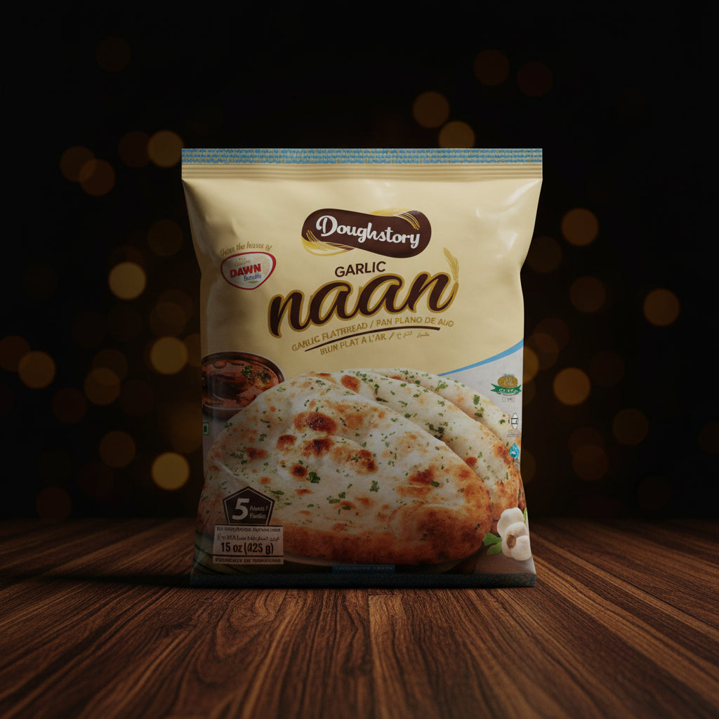 Dawn Garlic Naan 5 pc